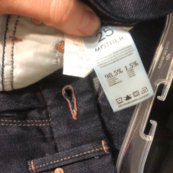 Mother Sweetheart the looker rouch cat jeans 25 - Picture 5 of 5